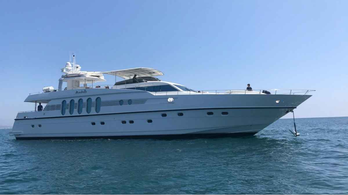 Profile of the Marbella luxury yacht